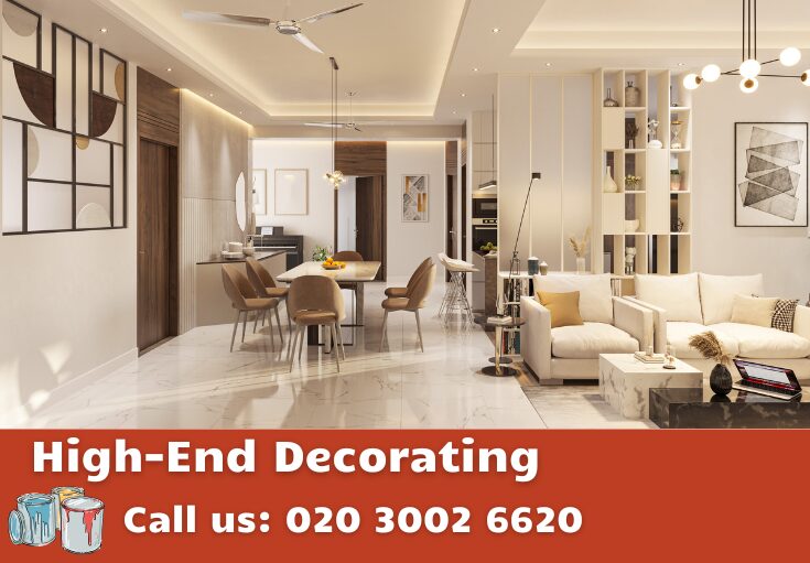 high-end decorating Clapham